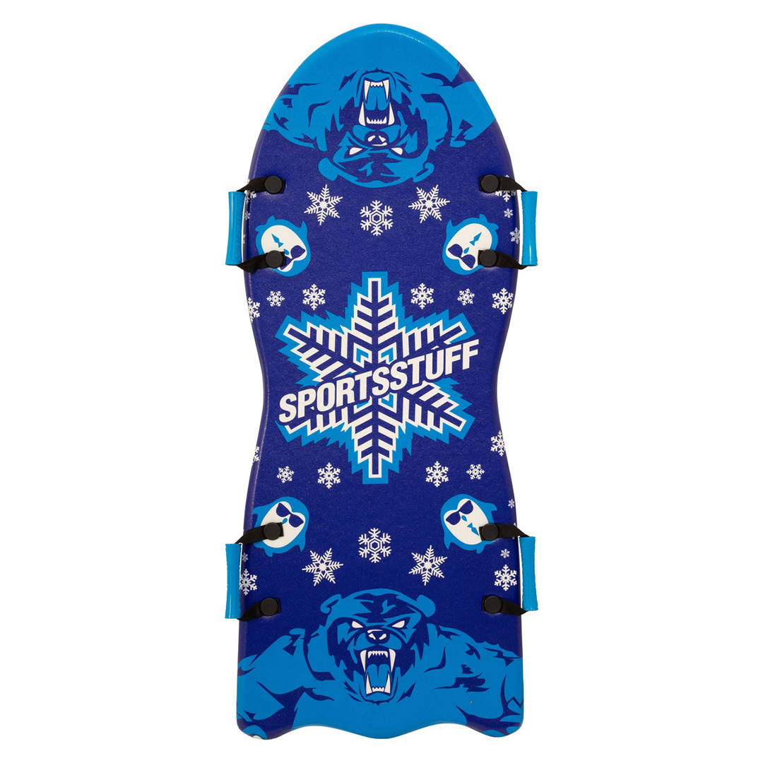 "Grizzly Sled 1/2 Rider Foam Snow Sled Yukon Charlies"