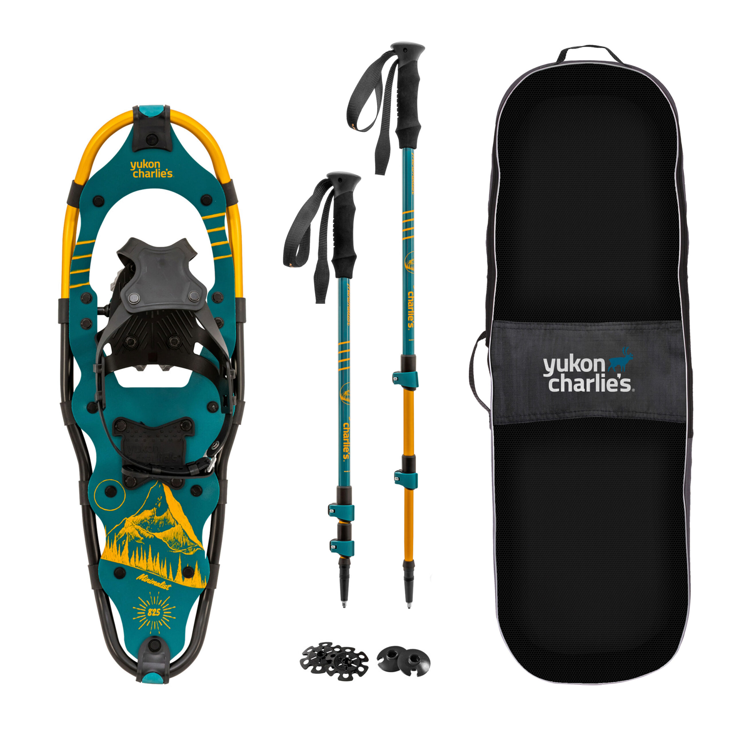 Minimalist | Adult Snowshoe and Trekking Pole Kit • Yukon Charlies